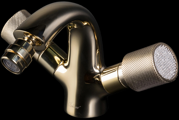 Смеситель для биде Boheme Royal Cristal 296-Royal/CRST