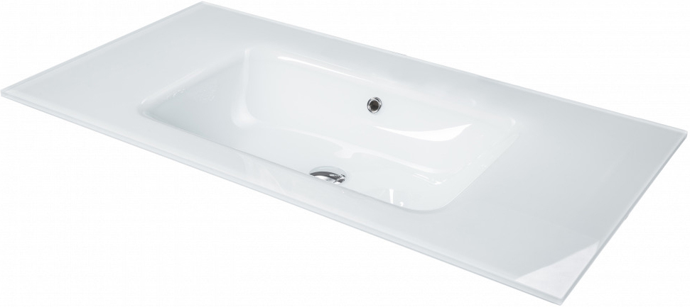 Раковина стеклянная 80 см ArmadiArt NeoArt 852-080-WH