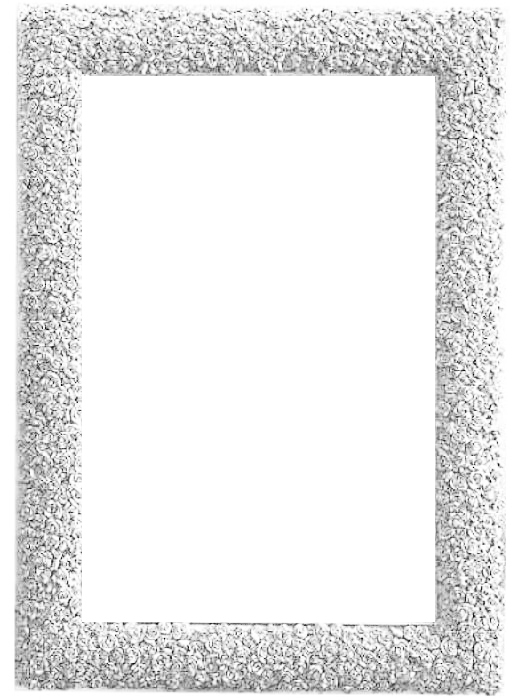Зеркало 85х110 см ArmadiArt Rose 549