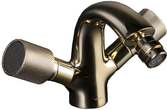 Смеситель для биде Boheme Royal Cristal 296-Royal/CRST black