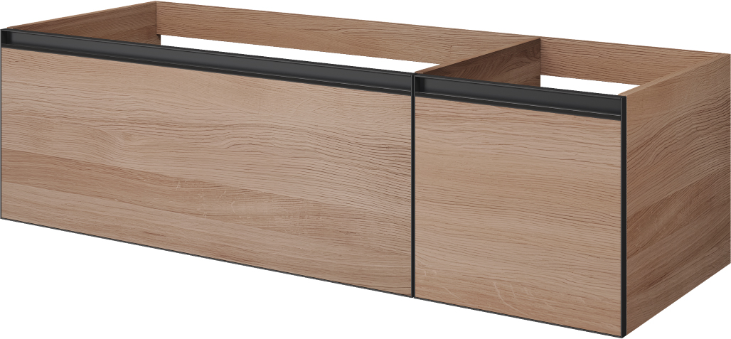 Тумба под раковину 140 см ArmadiArt Quatro 2 790-M2-140-W-A