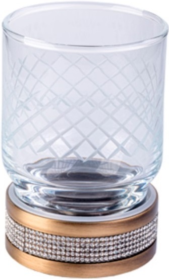 Стакан для зубных щеток Boheme Royal Cristal 10931-BR