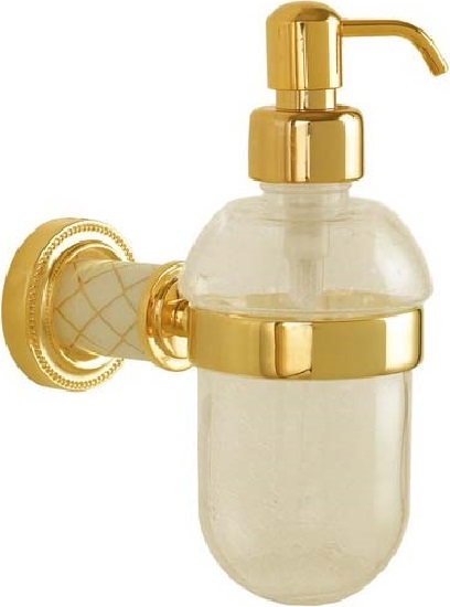 Дозатор жидкого мыла Boheme Murano 10912-W-G