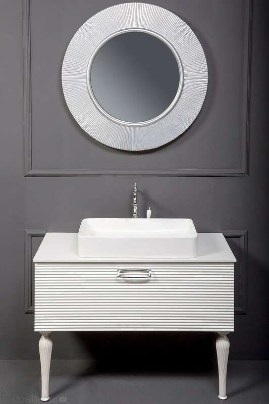 Тумба под раковину 100 см ArmadiArt Vallessi Avantgarde Linea 842-100-WCR