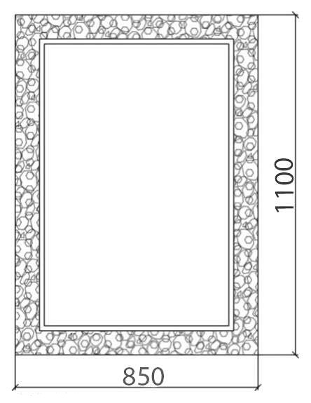 Зеркало 85х110 см ArmadiArt NeoArt Rose 548