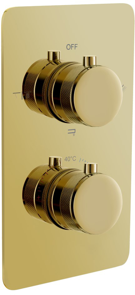 Встраиваемый термостат Boheme Cell 134-3-G на 3 источника