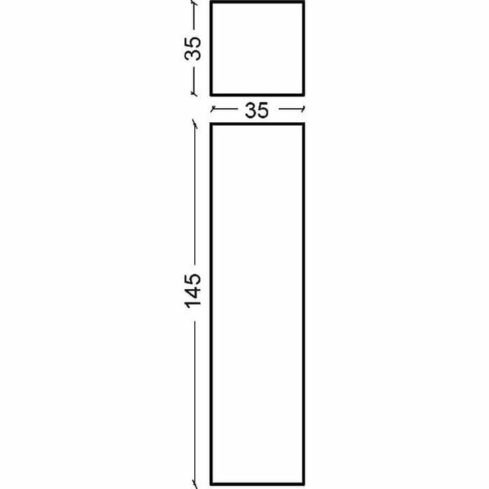 Пенал 35 см ArmadiArt NeoArt 834-DB