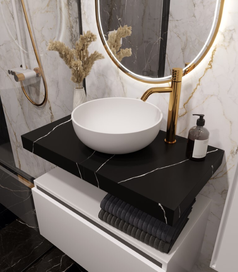 Столешница 80 см ArmadiArt Flat 869-080-NM