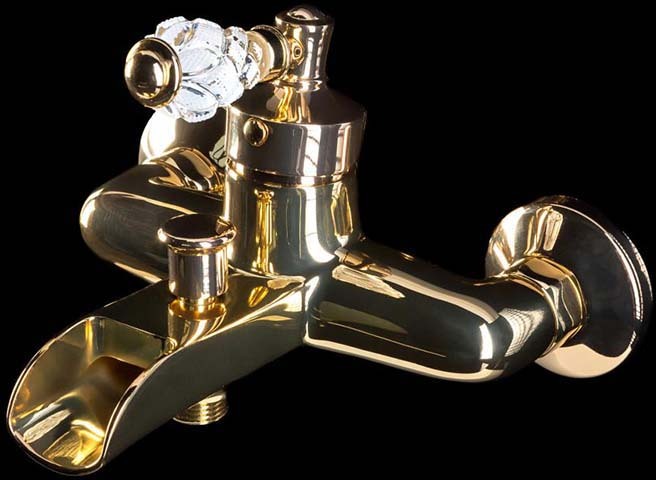 Смеситель для ванны Boheme Vogue Crystal 213-CRST