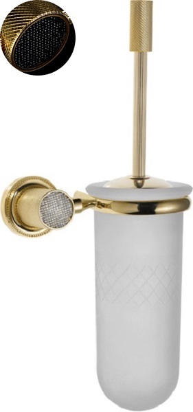 Туалетный ершик Boheme Royal Cristal 10933-G-B