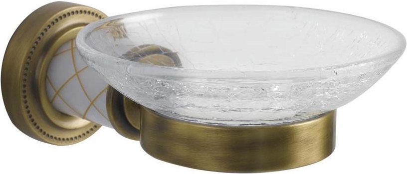 Мыльница Boheme Murano 10903-W-BR
