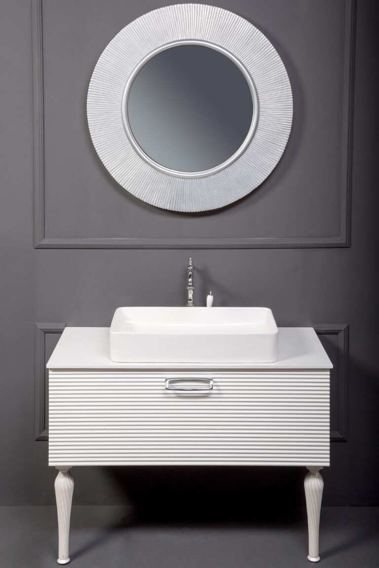 Тумба под раковину 120 см ArmadiArt Vallessi Avantgarde Linea 842-120-WG