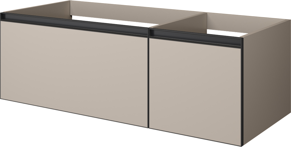 Тумба под раковину 120 см ArmadiArt Quatro 2 790-M2-120-D-A
