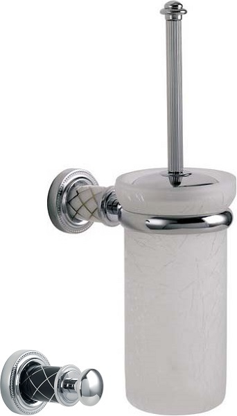 Туалетный ершик Boheme Murano 10913-B-CR