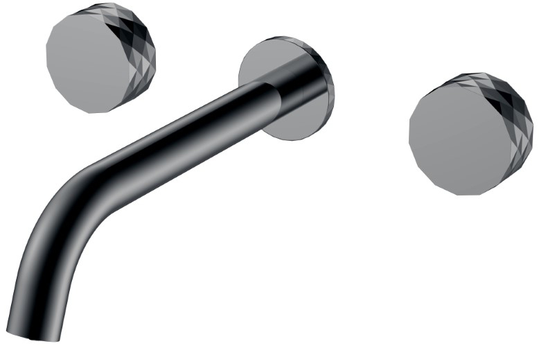 Смеситель для раковины Boheme Stick 152-2-SGM.1