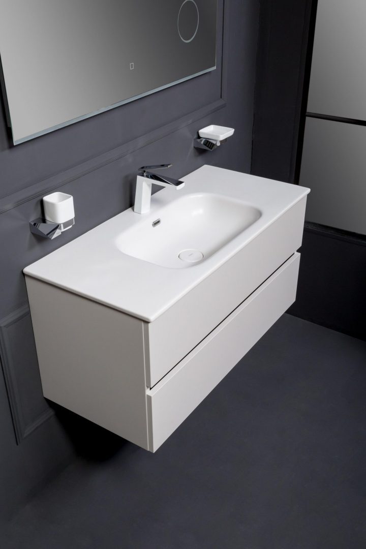 Тумба под раковину 100 см ArmadiArt Vallessi 837-100-C mat
