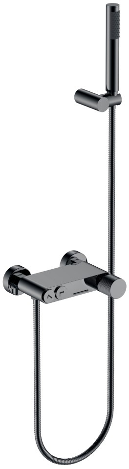 Смеситель для ванны Boheme Stick 123-SGM.4