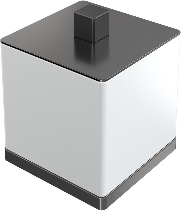 Стакан для ватных дисков Boheme Qubic 10964-GM