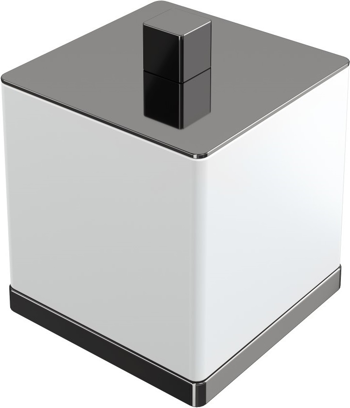 Стакан для ватных дисков Boheme Qubic 10964-SGM