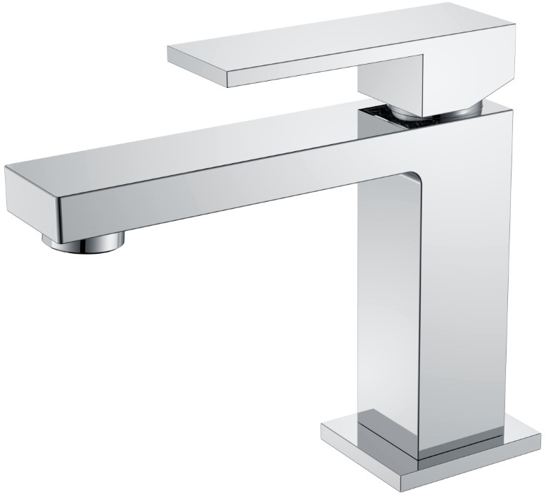 Смеситель для раковины Boheme Qubic 471-CR