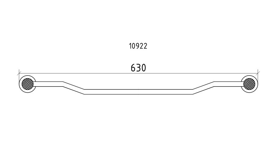 Держатель полотенец Boheme Royal Cristal 10922-BR-B