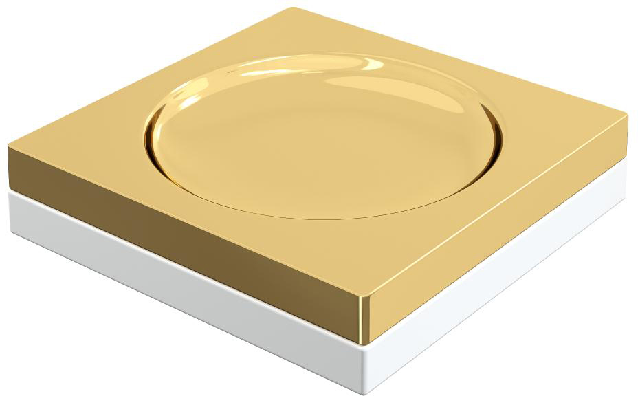 Мыльница Boheme Qubic 10960-W-G