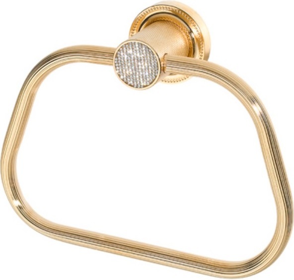 Держатель полотенец Boheme Royal Cristal 10925-G