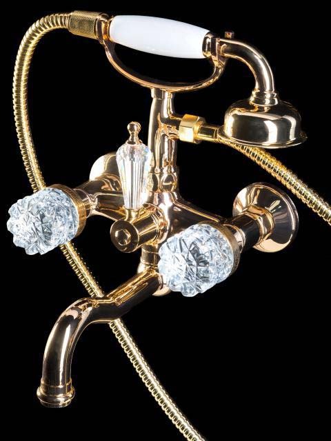 Смеситель для ванны Boheme Crystal 293-CRST