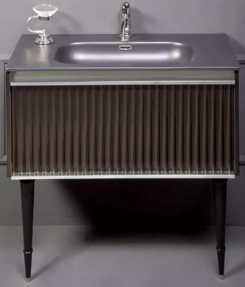 Тумба под раковину 80 см ArmadiArt Vallessi Avantgarde Canale 843-080-BCR