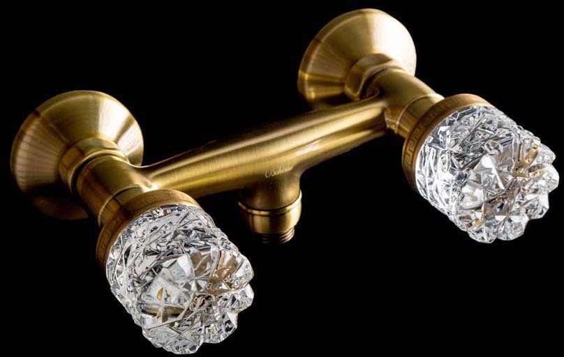 Смеситель для душа Boheme Crystal 314-CRST