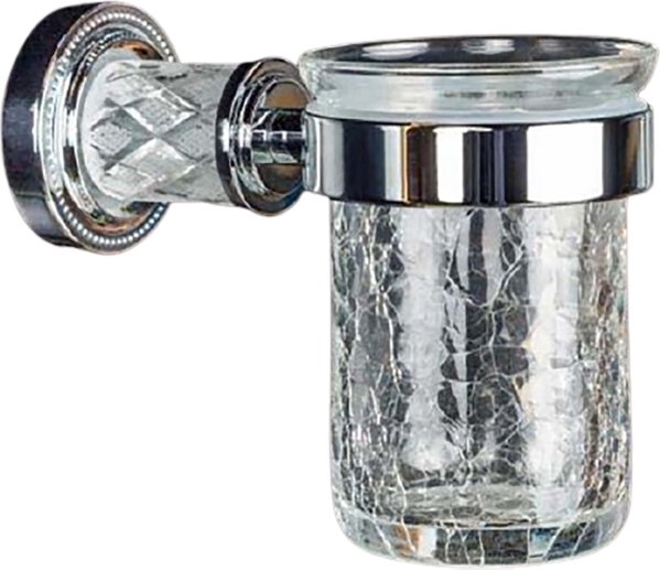 Стакан для зубных щеток Boheme Murano Cristal 10904-CRST-CH