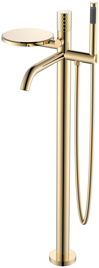 Смеситель для ванны Boheme Stick 129-GG