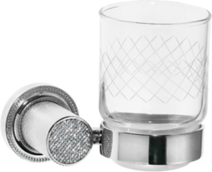 Стакан для зубных щеток Boheme Royal Cristal 10924-CR
