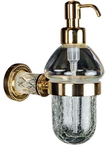 Дозатор жидкого мыла Boheme Murano Cristal 10912-CRST-G