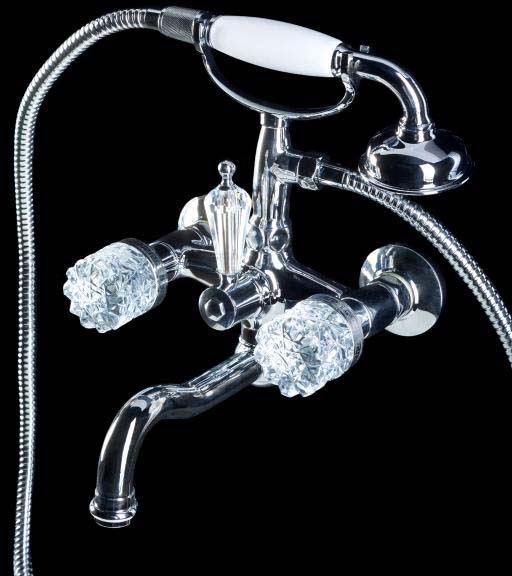 Смеситель для ванны Boheme Crystal 273-CRST