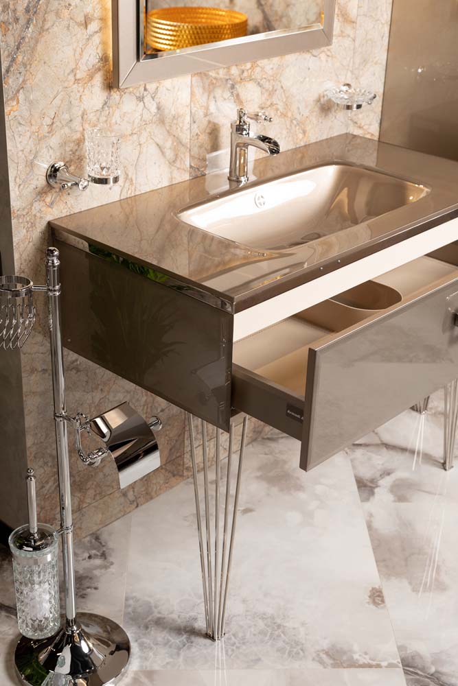 Ножки высокие ArmadiArt Lucido 775-056-CR, 1 пара