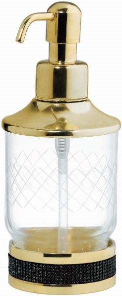 Дозатор жидкого мыла Boheme Royal Cristal 10929-ROYALE-G-B