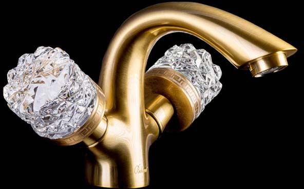 Смеситель для раковины Boheme Crystal 311-CRST