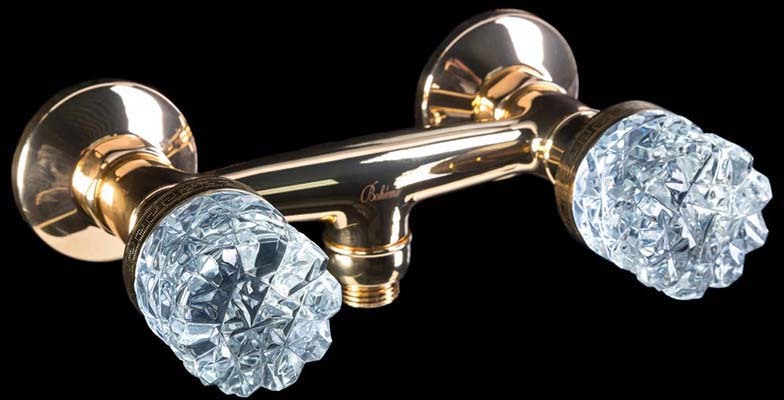 Смеситель для душа Boheme Crystal 294-CRST