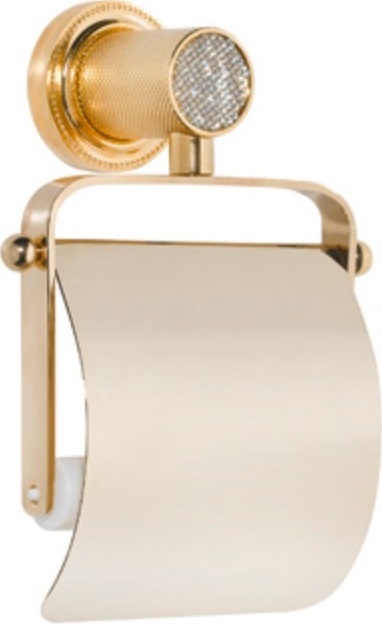 Держатель туалетной бумаги Boheme Royal Cristal 10921-G