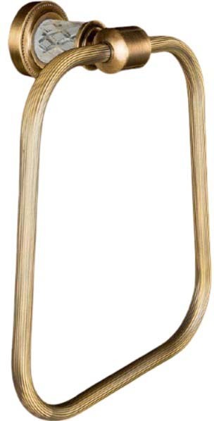Держатель полотенец Boheme Murano Cristal 10905-CRST-BR