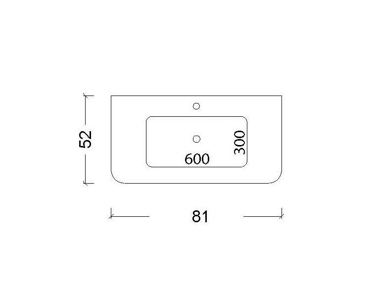 Тумба с раковиной 80 см ArmadiArt Voi 782-080-R-L/786-080-L