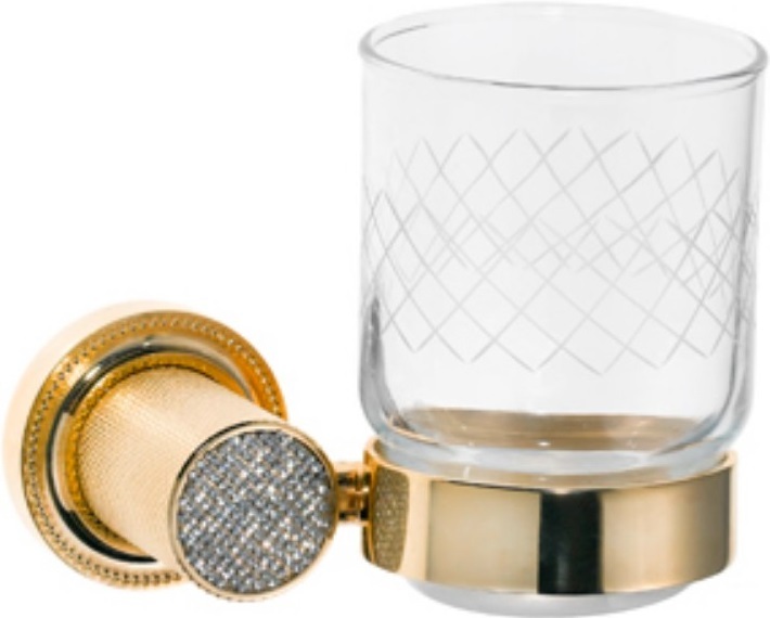 Стакан для зубных щеток Boheme Royal Cristal 10924-G