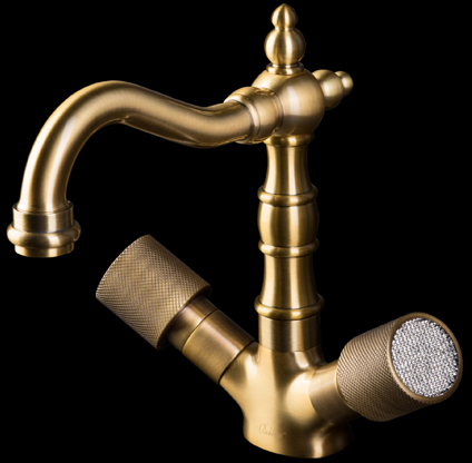 Смеситель для раковины Boheme Royal Cristal 312-Royal/CRST