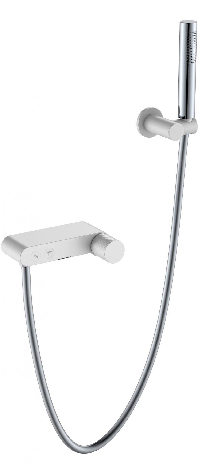 Смеситель для ванны Boheme Stick 123-WCR